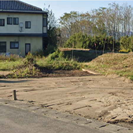 解体工事後酒田市地内